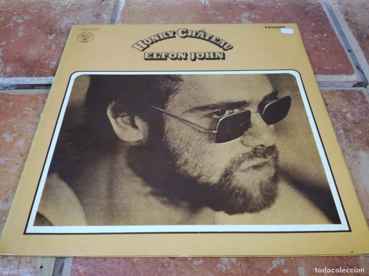 Discos de vinilo: ELTON JOHN-HONKY CHATEAU-GATEFOLD-ORIGINAL ESPA&Ntilde;OL 1972