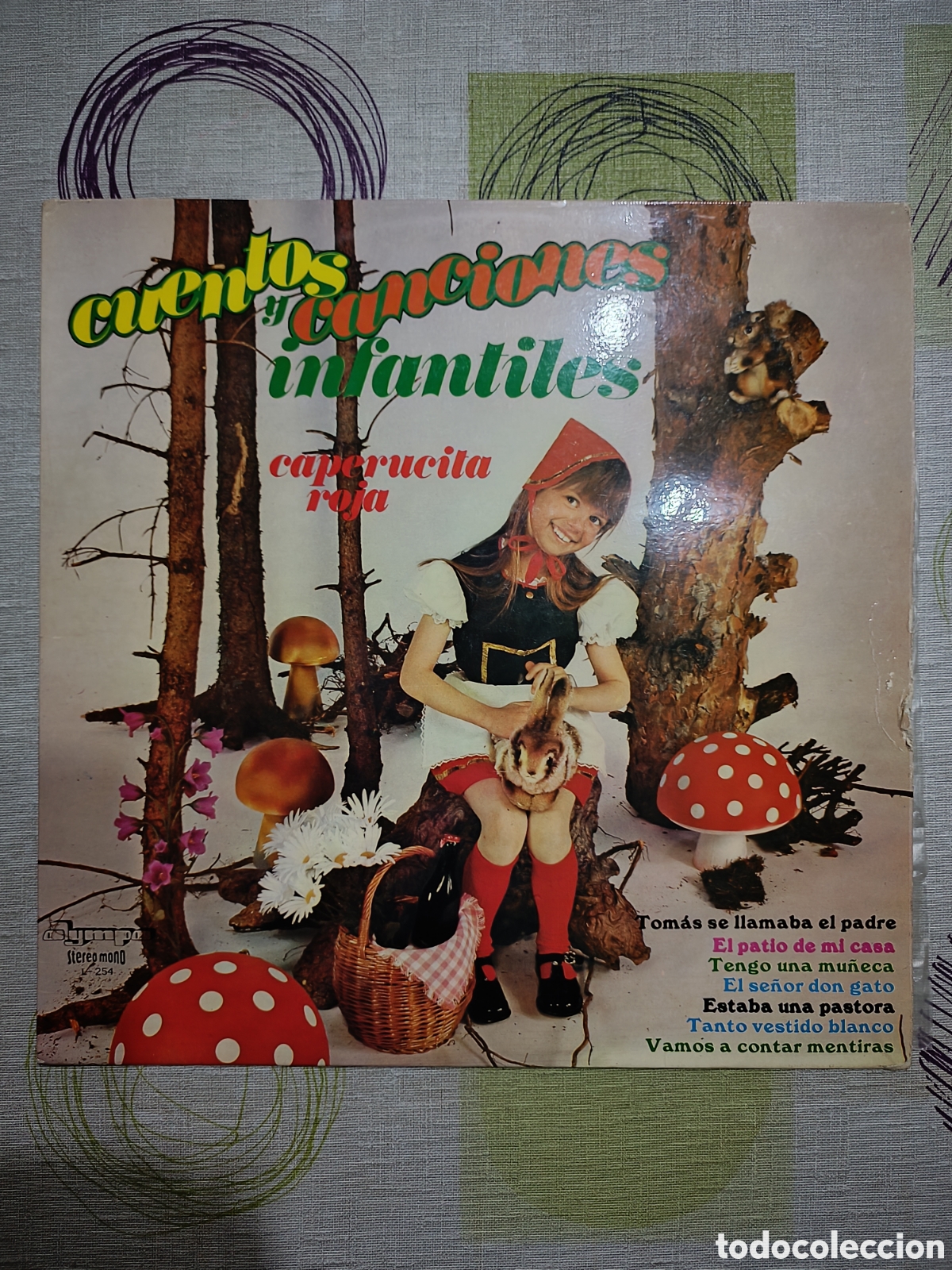Discos de vinilo: Cuentos y canciones infantiles