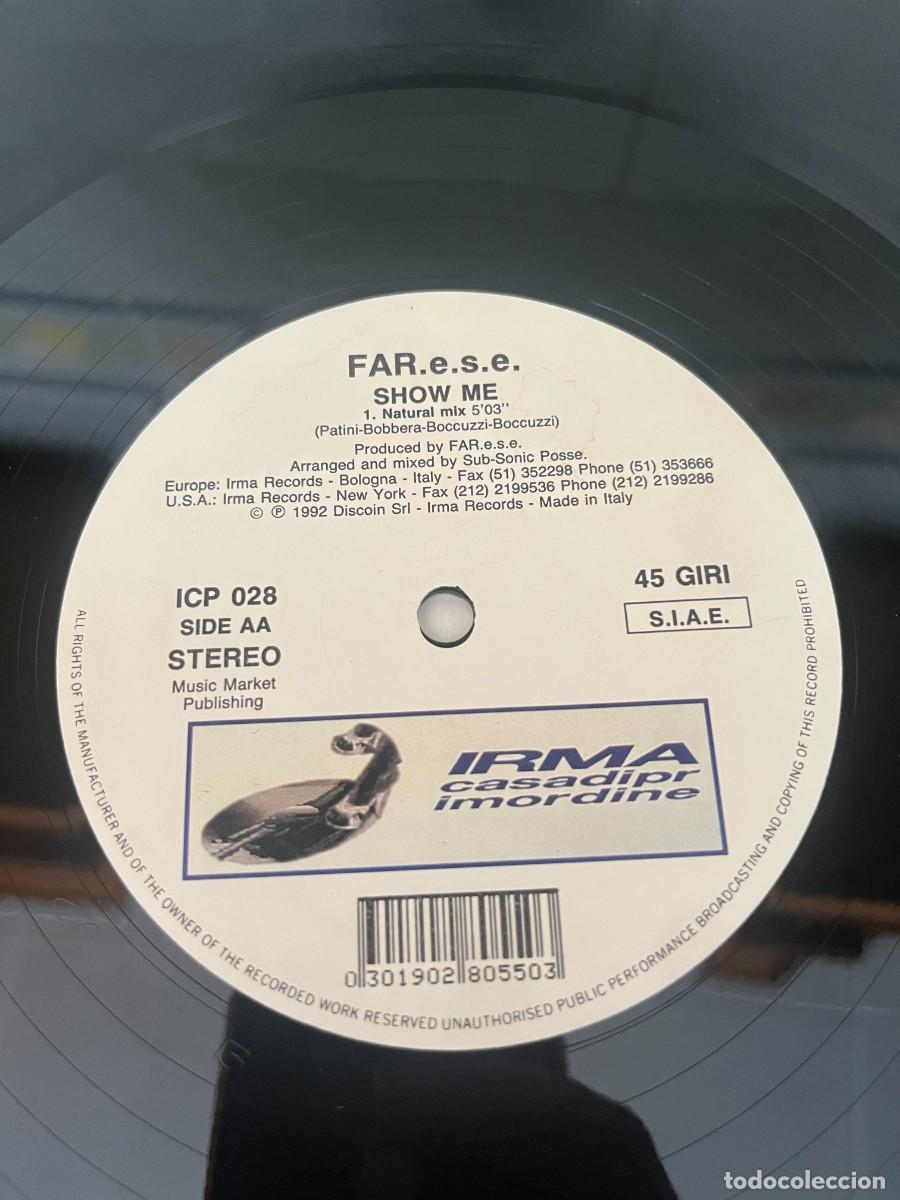 Discos de vinilo: FAR.e.s.e. Show Me MAXI - Foto 4