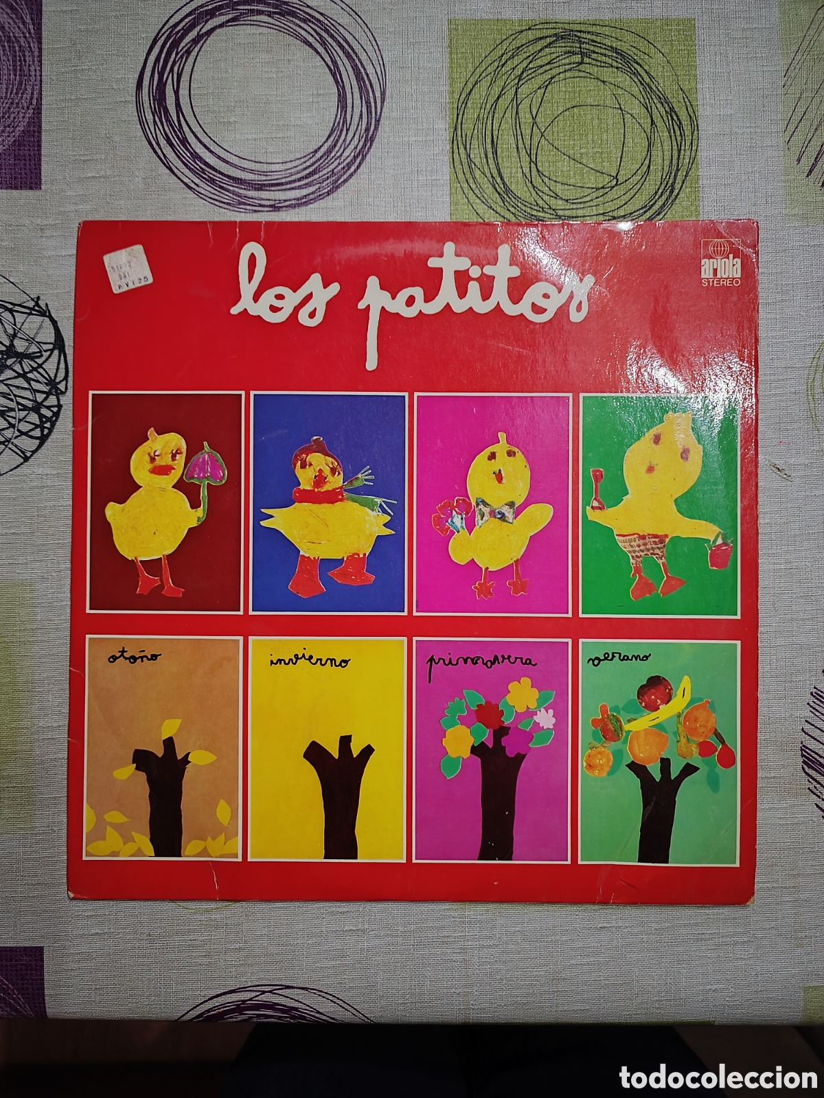 Discos de vinilo: Los patitos. Educativo