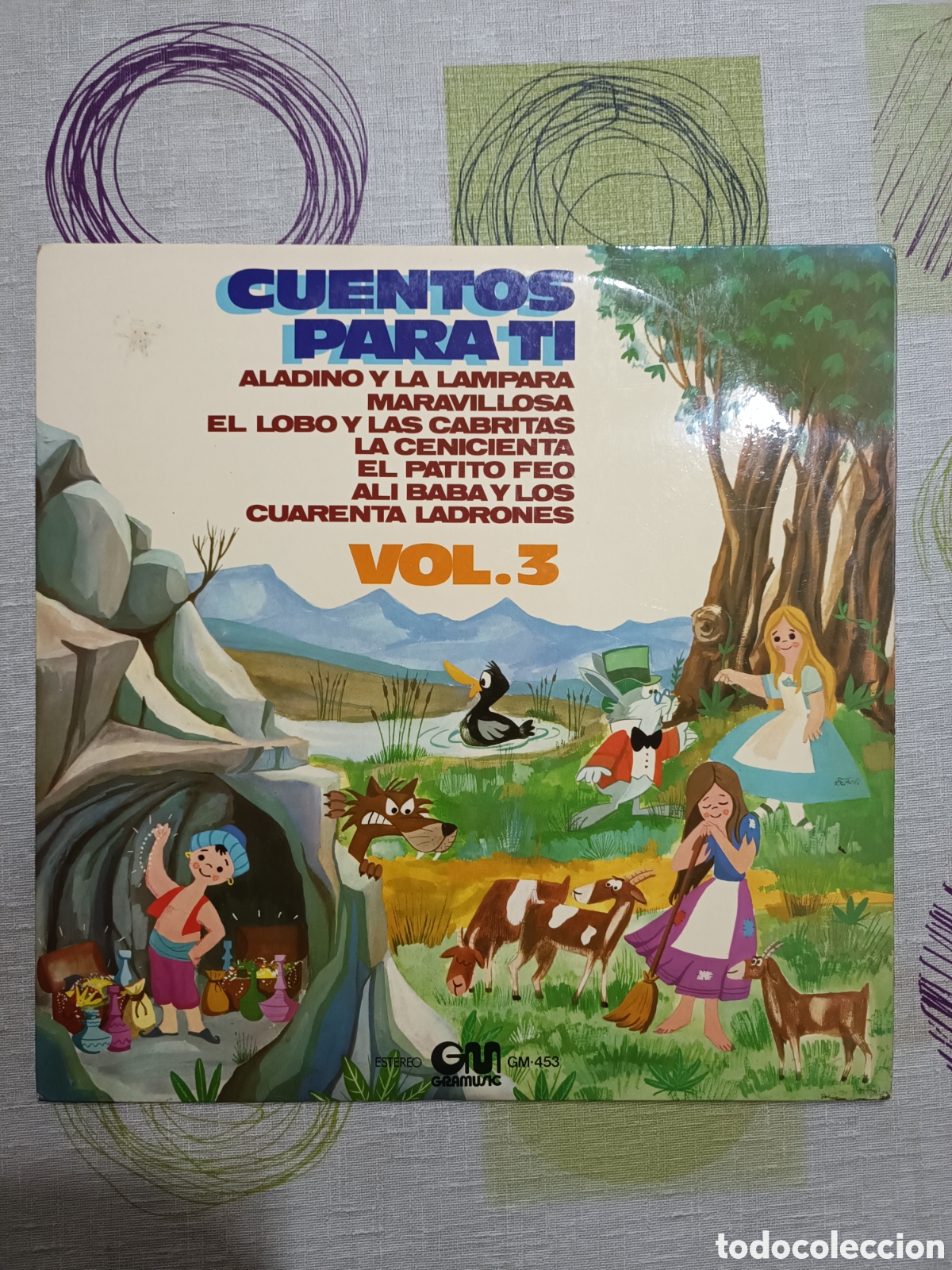 Discos de vinilo: Cuentos para t&iacute;. Vol 3