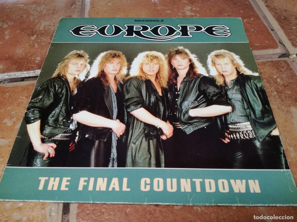 Discos de vinilo: EUROPE-THE FINAL COUNTDOWN-ORIGINAL ESPA&Ntilde;OL 1986