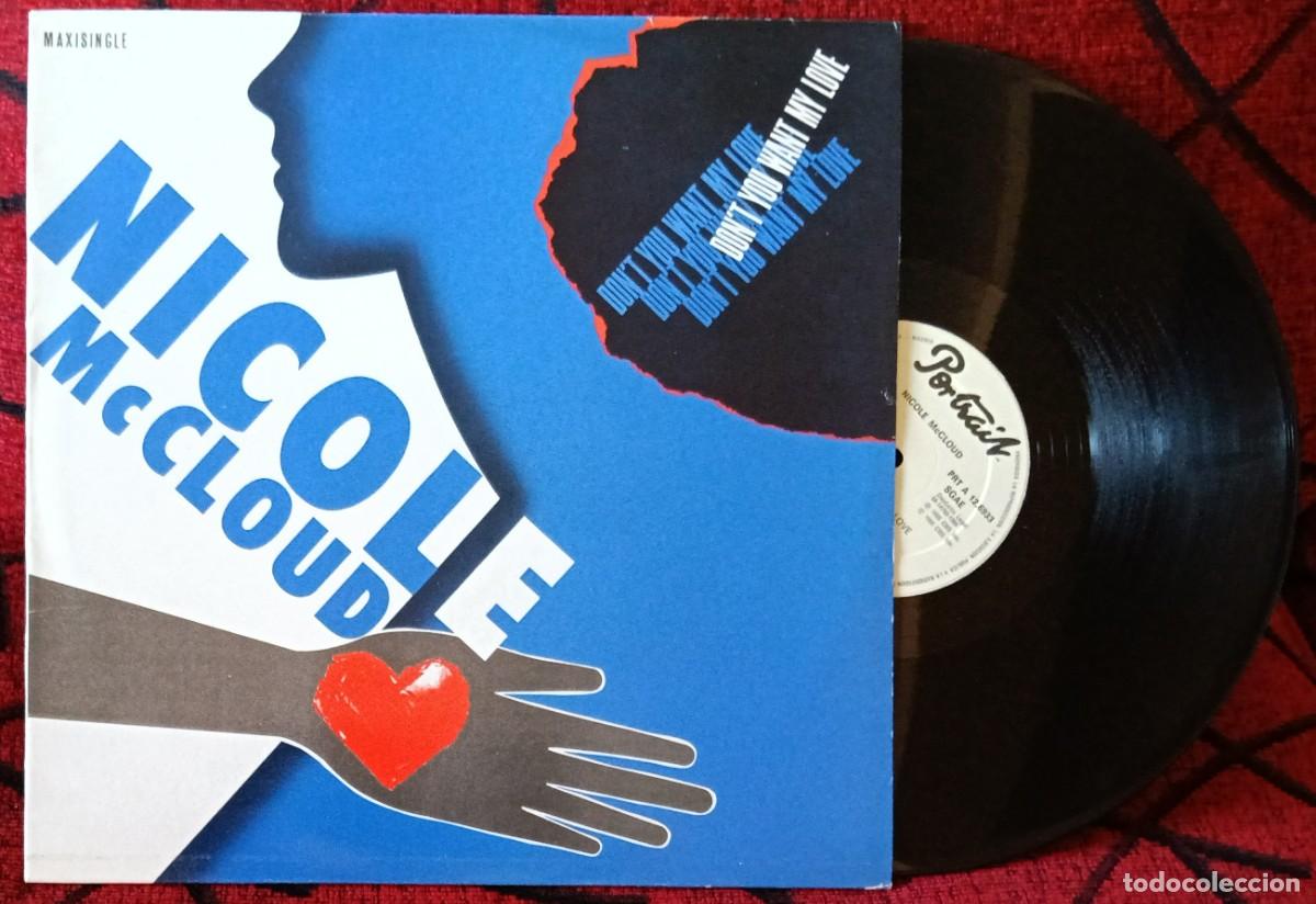 Discos de vinilo: NICOLE McCLOUD ** Don't You Want My Love ** MAXI SINGLE VINILO PROMOCIONAL 1986