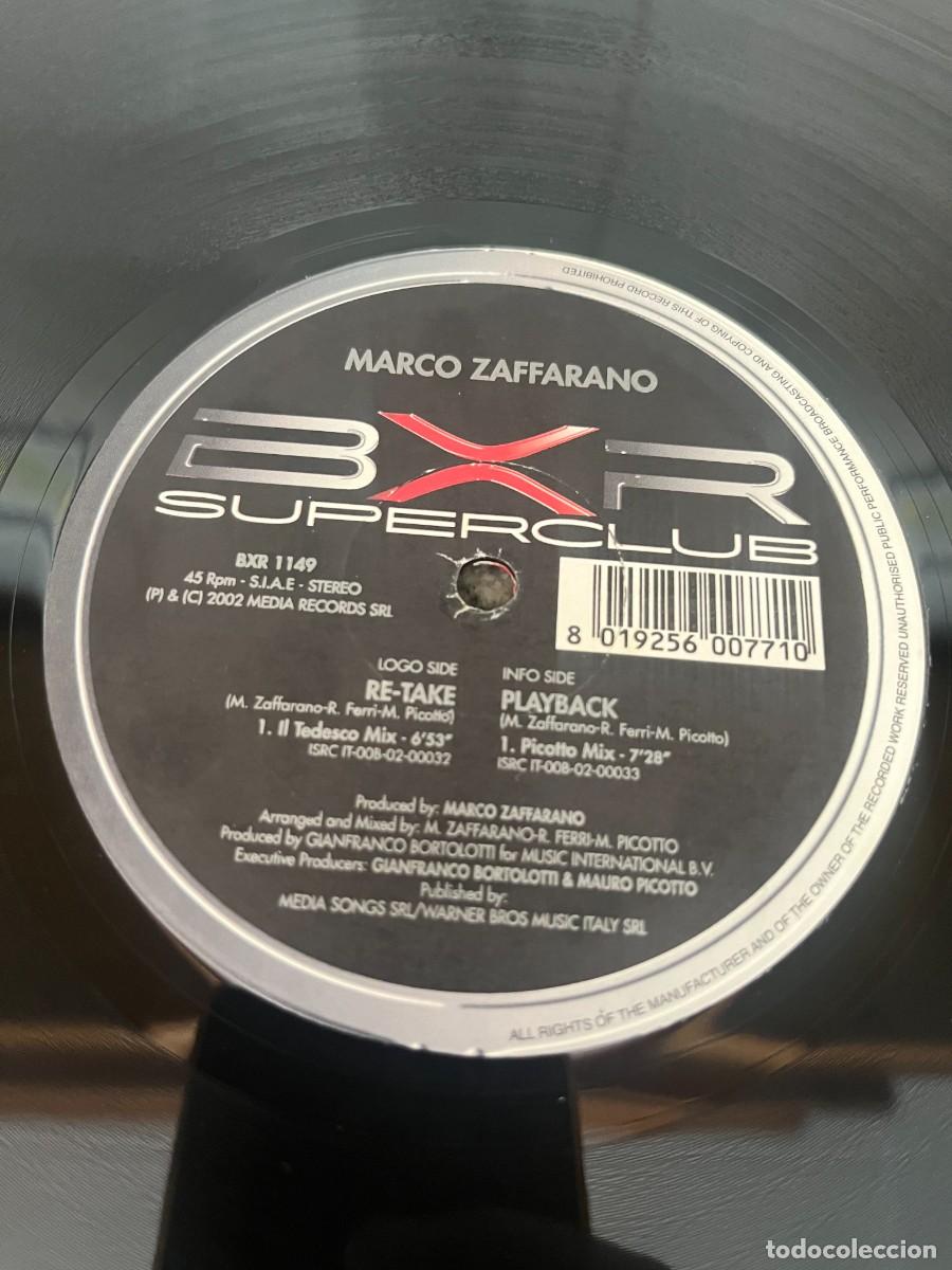 Discos de vinilo: Marco Zaffarano Re-Take / Playback - Foto 3