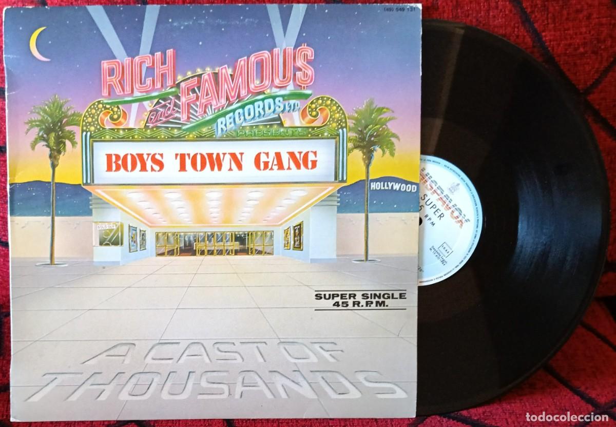 Discos de vinilo: BOYS TOWN GANG A Good Man Is Hard To Find /When Will I See You Again MAXI SINGLE VINILO 1985