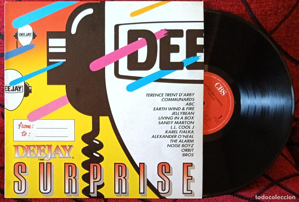 Discos de vinilo: DEEJAY TIME SUPRISE 1987 VINILO LP ABC Sandy Marton JELLYBEAN The Alarm COMMUNARDS LL COOL J Bros