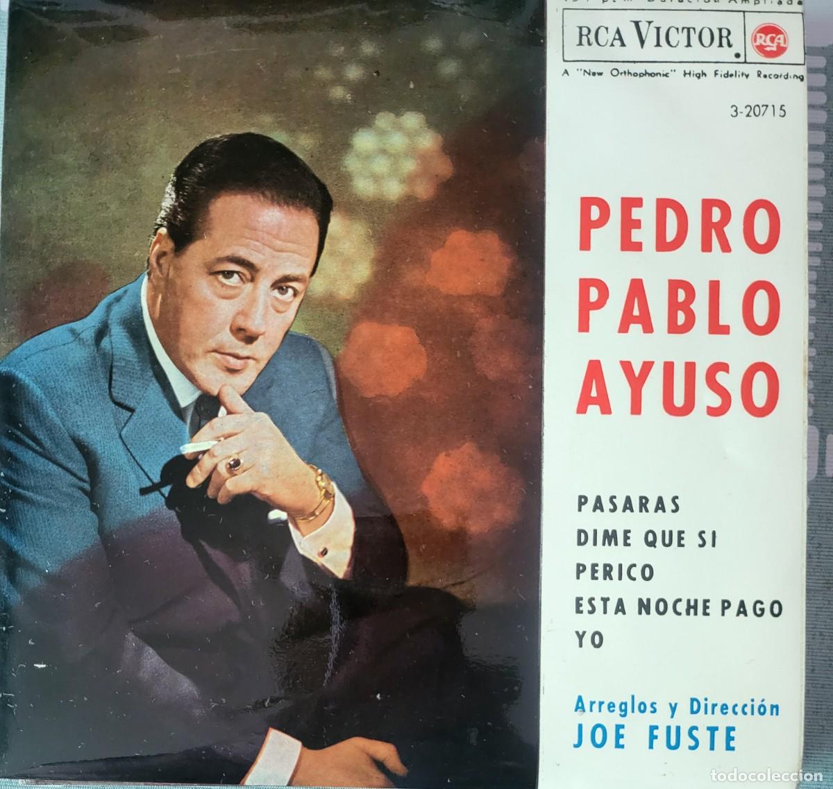 Discos de vinilo: Pedro Pablo Ayuso Ep sello RCA Victor editado en Espa&ntilde;a a&ntilde;o 1963...