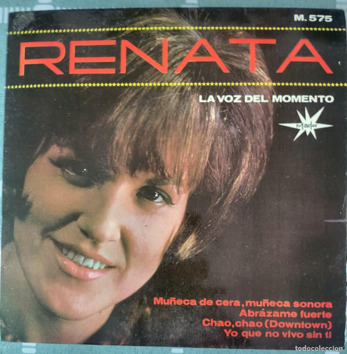 Discos de vinilo: Renata Ep sello Marfer editado en Espa&ntilde;a a&ntilde;o 1965...