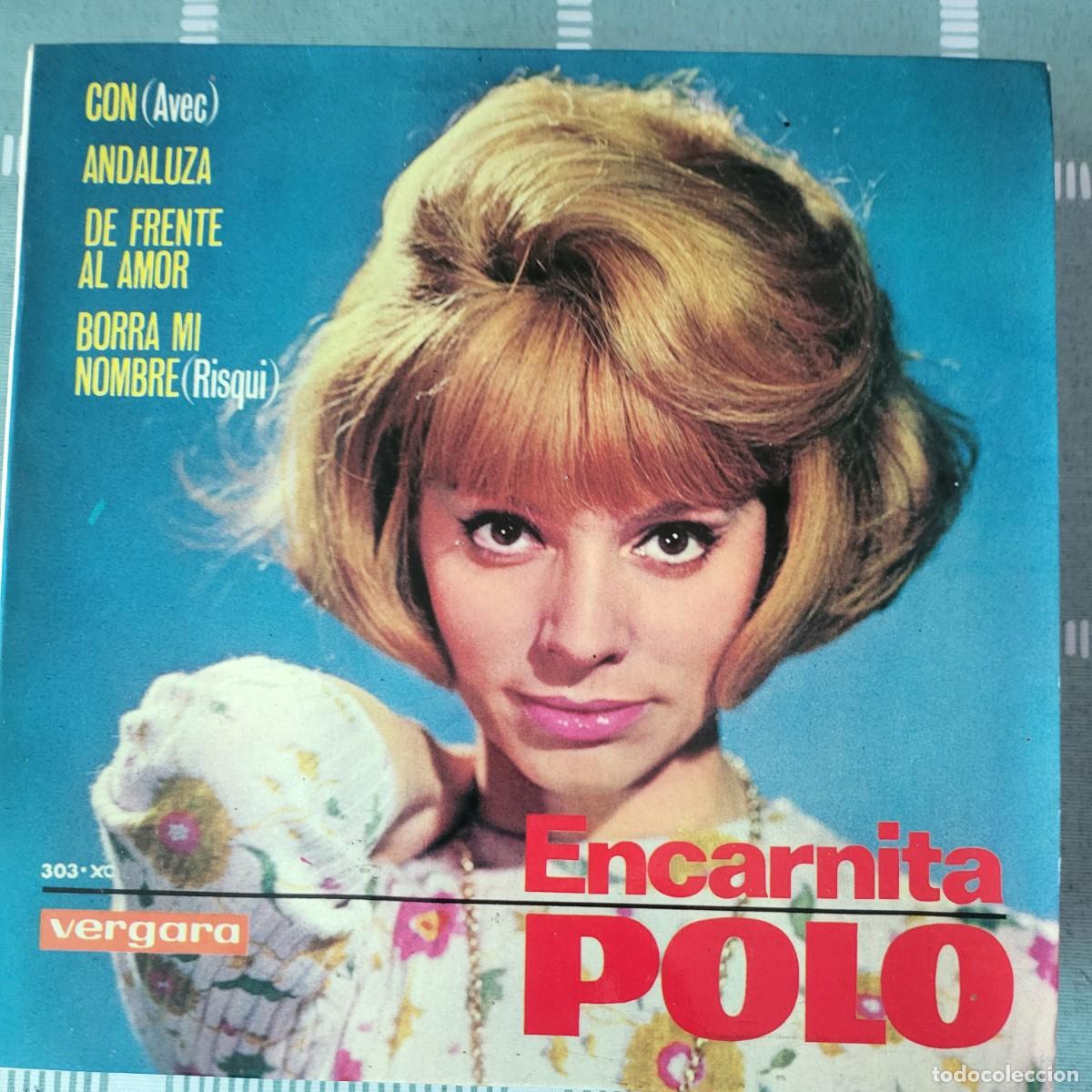 Discos de vinilo: Encarnita Polo Ep sello Vergara editado en Espa&ntilde;a a&ntilde;o 1965...