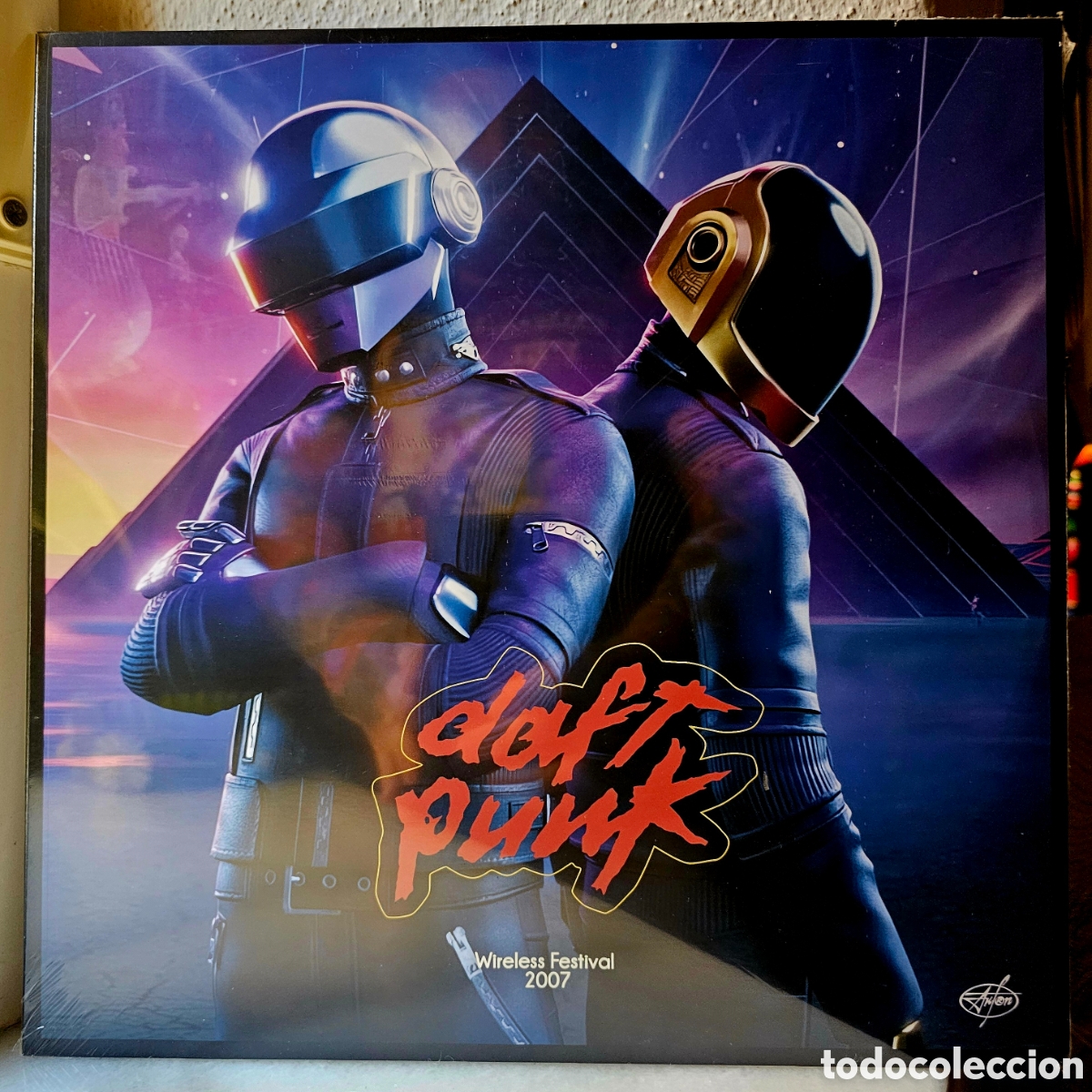 Discos de vinilo: Vinilo Daft Punk Wireless Festival 2007 Edicion Limitada