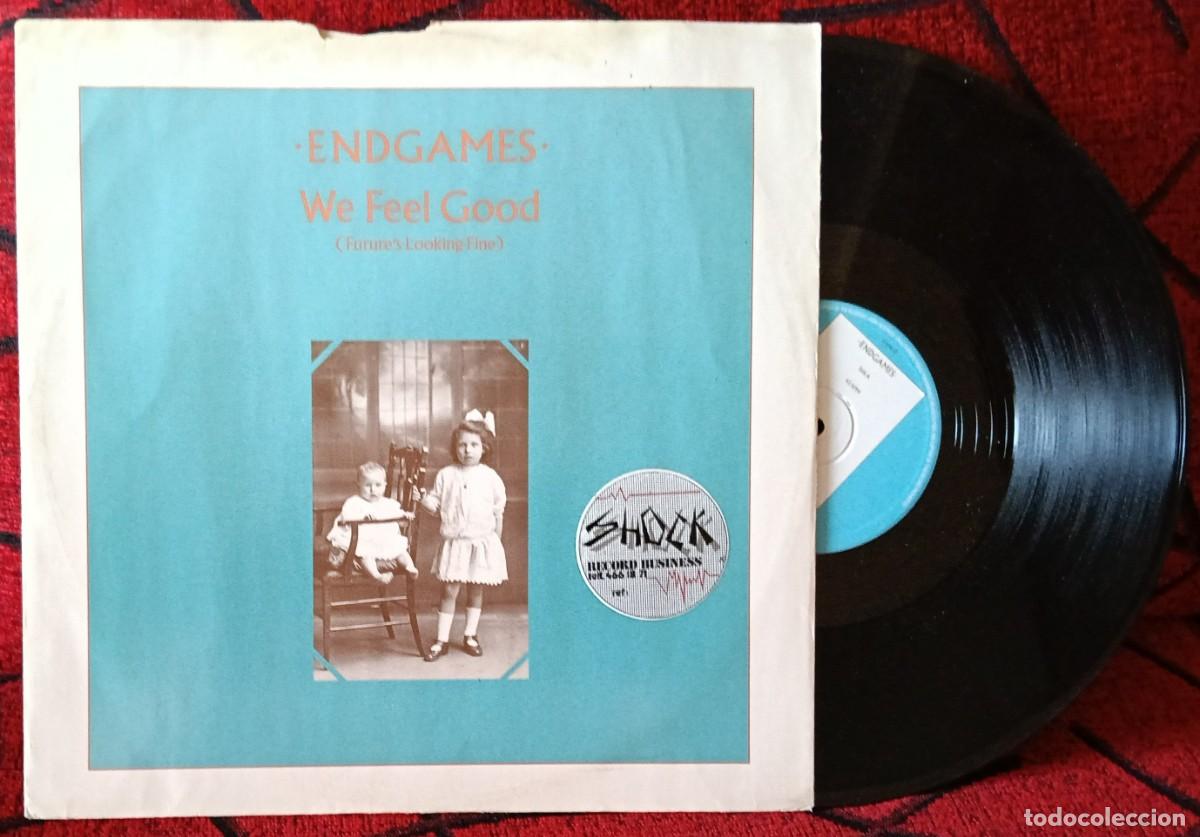 Discos de vinilo: ENDGAMES ** We Feel Good (Future's Looking Fine) ** MAXI SINGLE VINILO 1982 UK