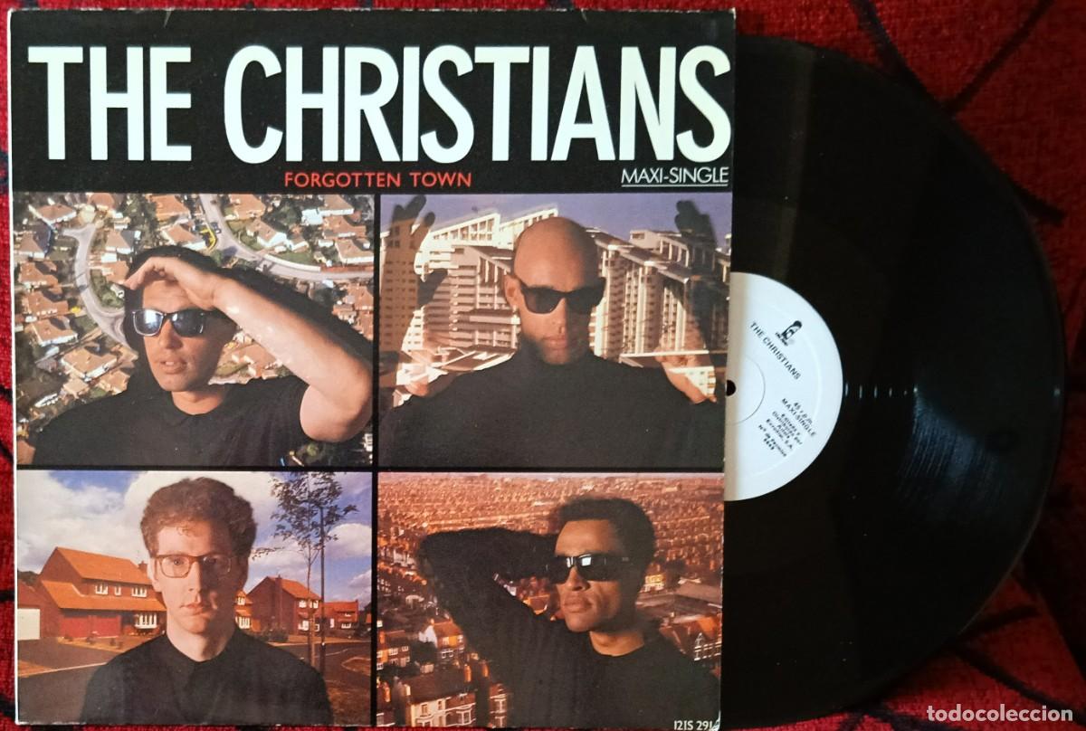 Discos de vinilo: THE CHRISTIANS ** Forgotten Town ** MAXI SINGLE VINILO PROMOCIONAL 1987