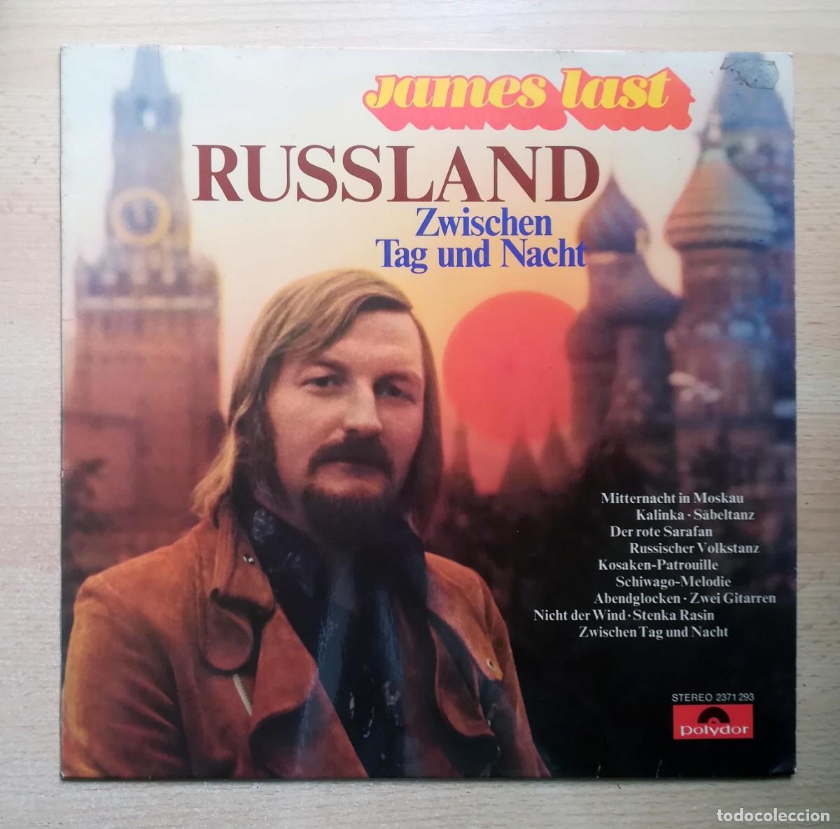 Discos de vinilo: LP James Last. Russland. ZwischenTag und Nacht. Polydor, Alemania.
