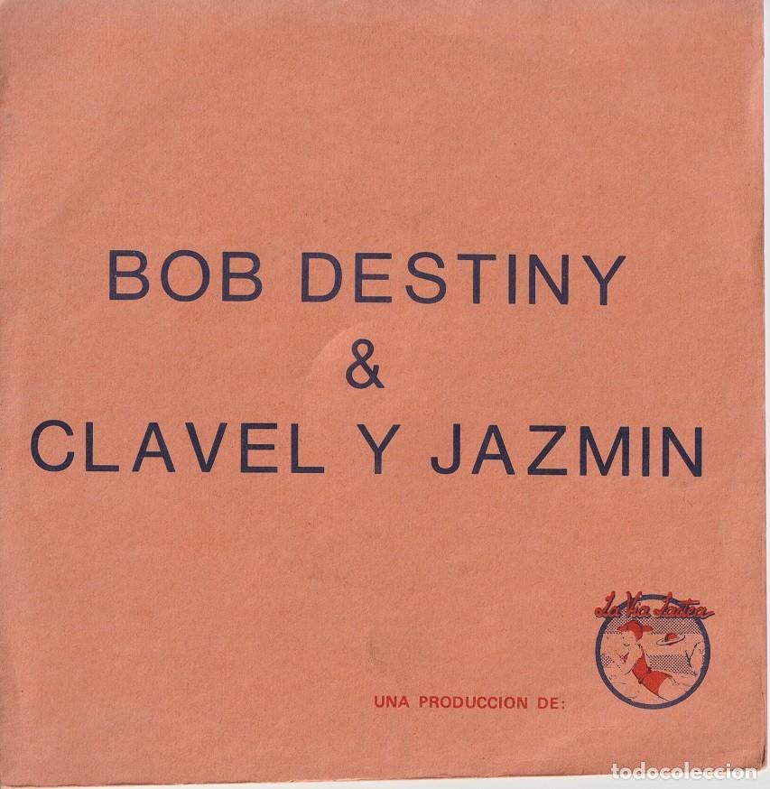 Discos de vinilo: Bob Destiny & Clavel Y Jazmin &ndash; Twist Del Autob&uacute;s / Rock De La Alegria / Marcianita / No Lo Ves