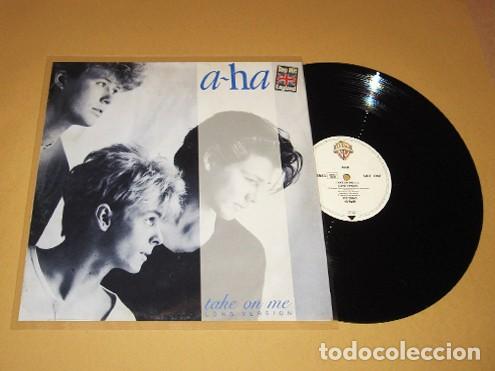 Discos de vinilo: A-HA - TAKE ON ME (LONG VERSION) - MAXI SINGLE - 1984 - EL TEMAZO MAS ESCUCHADO DE LOS 80'S