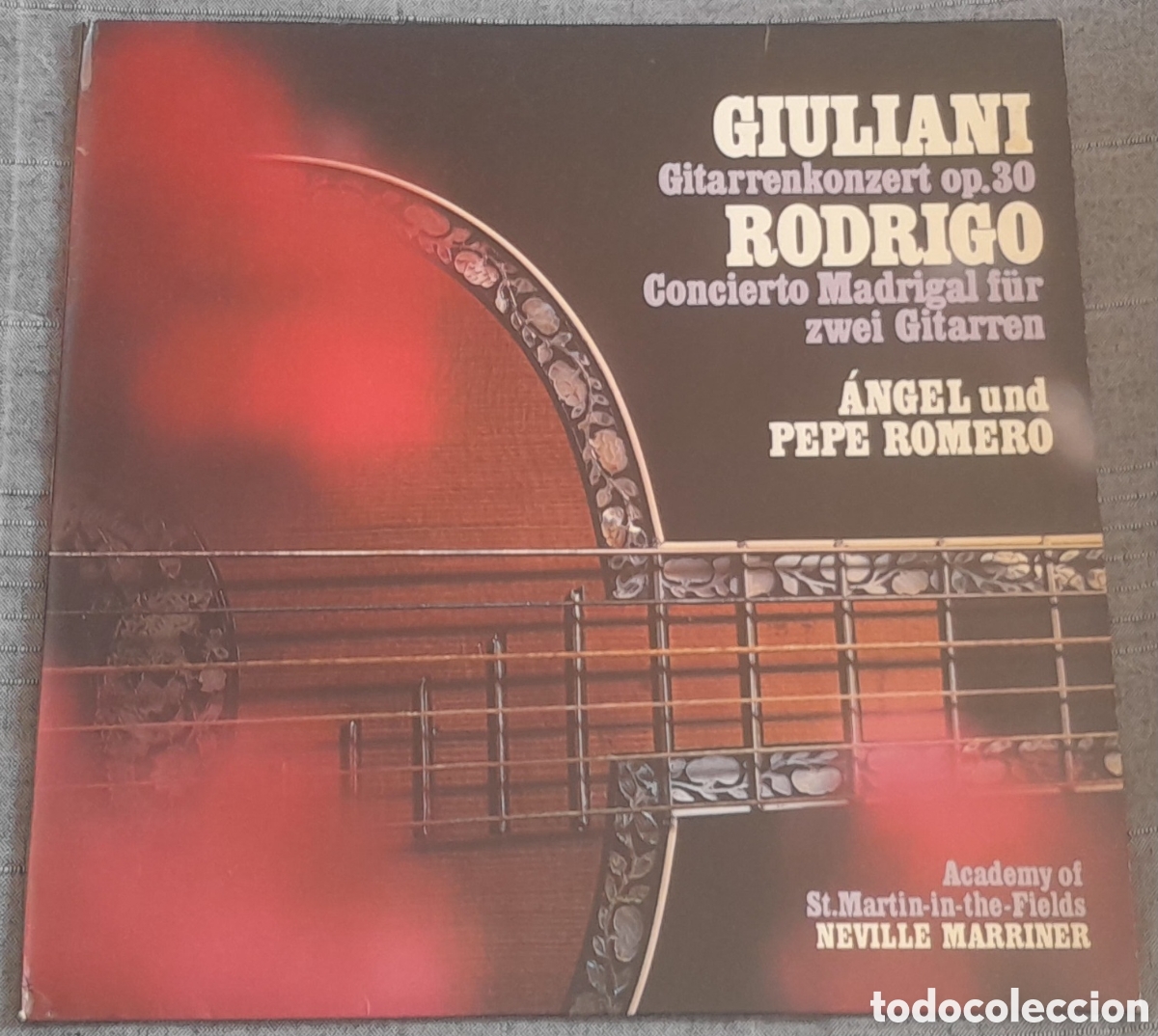 Discos de vinilo: Mauro Giuliani -&nbsp;Joaqu&iacute;n Rodrigo&nbsp;&lrm;&ndash;&nbsp;Gitarrenkonzert Op.30 / Concierto Madrigal F&uuml;r Zwei Gitarren