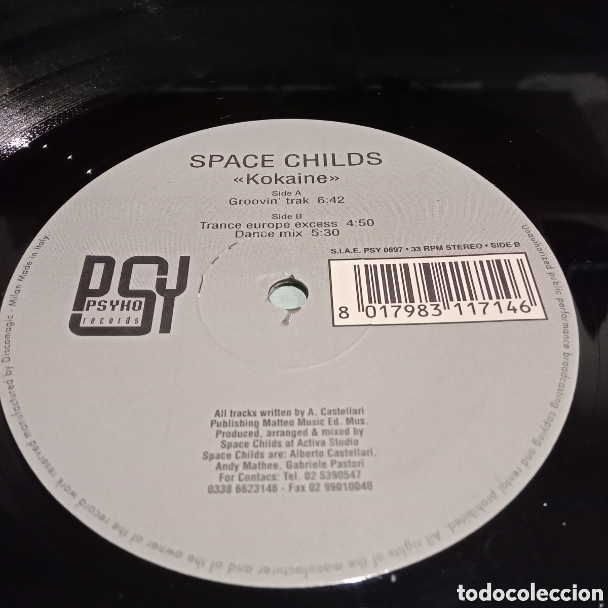 Discos de vinilo: MAXI-SINGLES TRANCE, MAKINA, TECHNO, HOUSE... SIN FUNDA