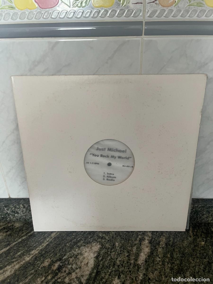Discos de vinilo: Michael jackson & Jay-z &ndash; You Rock My World (Re-Mix)