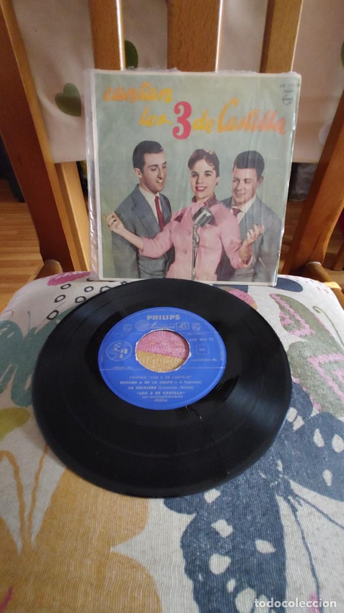 Discos de vinilo: LOS 3 DE CASTILLA-EP LA LUNA ME ENGA&Ntilde;O +3