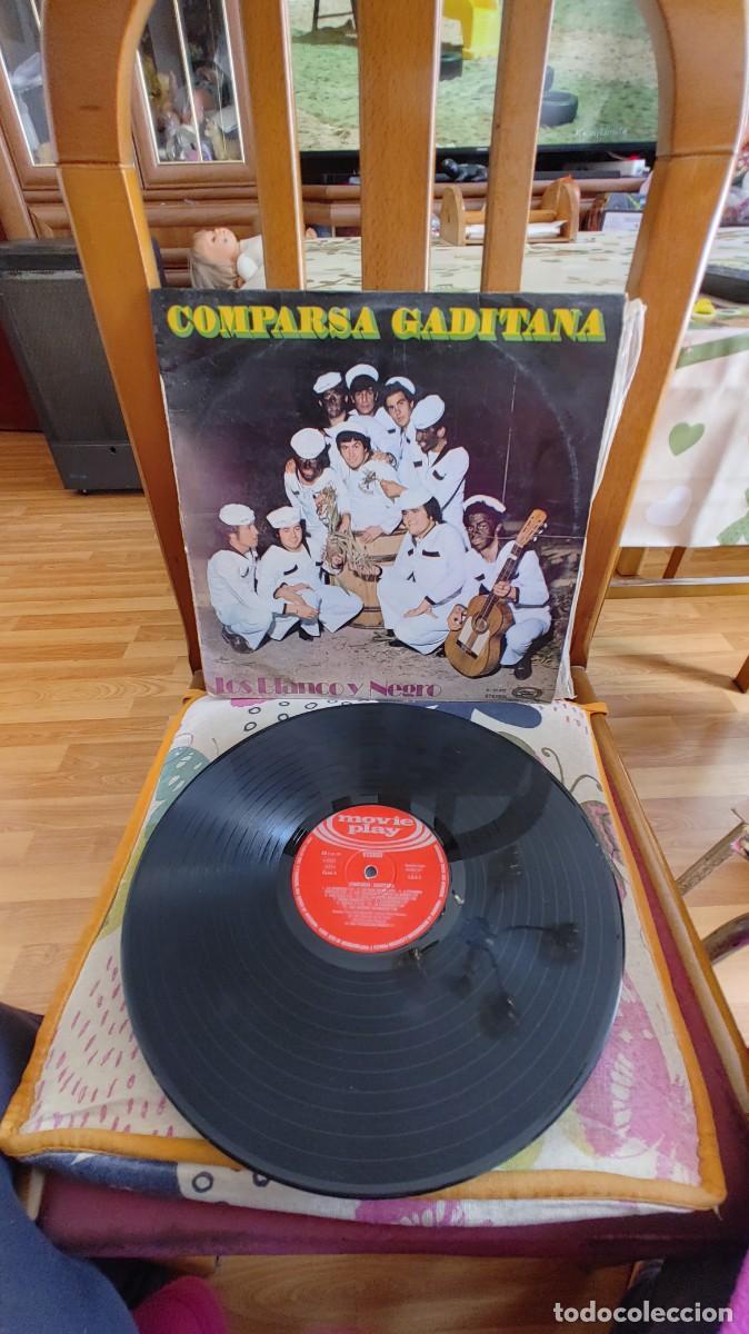 Discos de vinilo: LOS BLANCO Y NEGRO-LP COMPARSA GADITANA - Foto 1