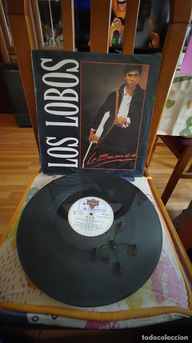 Discos de vinilo: LOS LOBOS-MAXI LA BAMBA- BANDA SONORA ORIGINAL