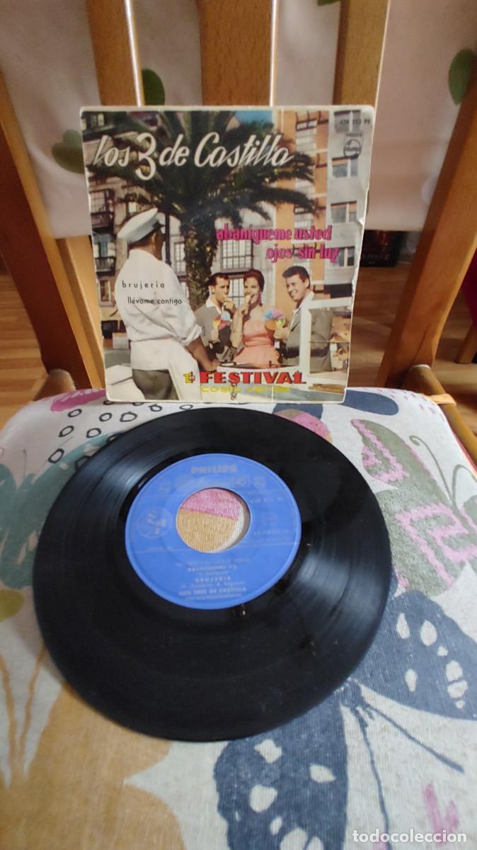 Discos de vinilo: LOS TRES DE CASTILLA-EP ABANIQUEME USTED +3