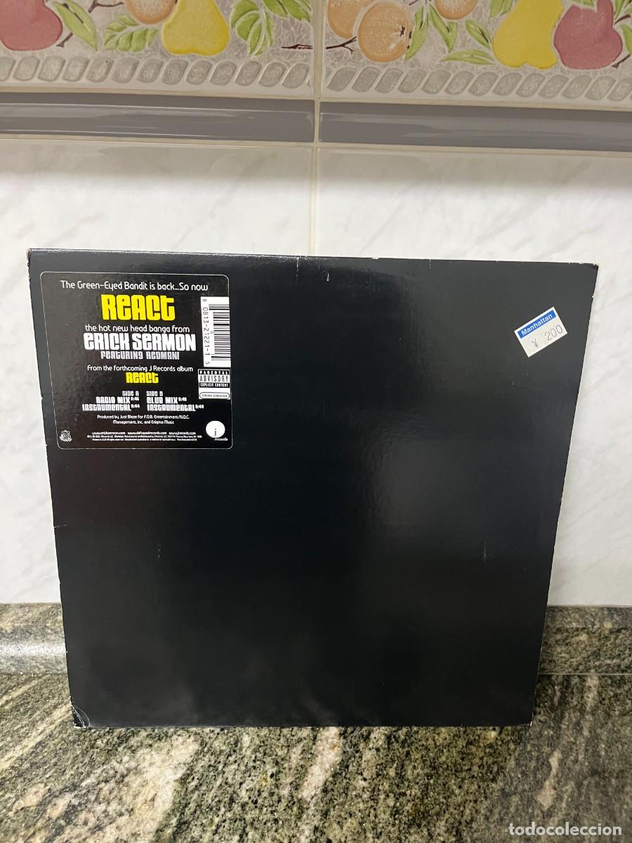 Discos de vinilo: Erick Sermon Featuring Redman React