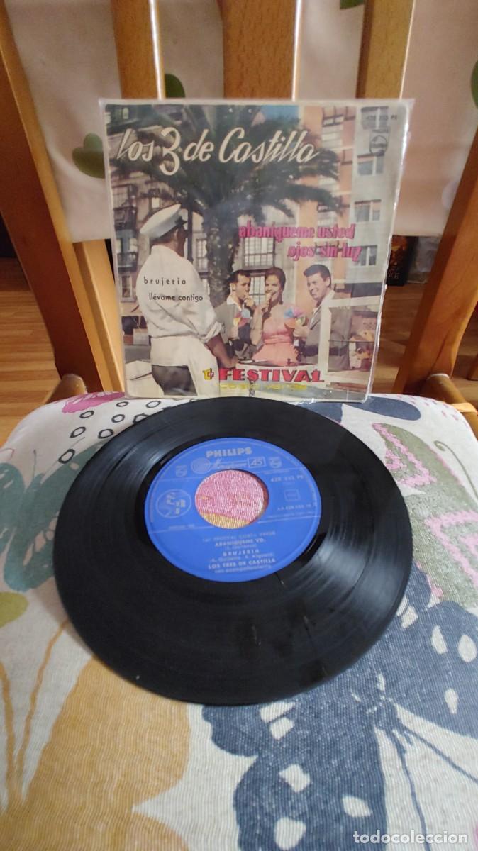 Discos de vinilo: LOS TRES DE CASTILLA-EP ABANIQUEME USTED +3