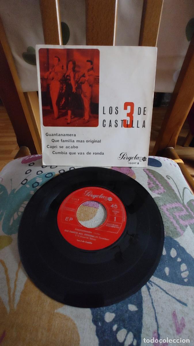 Discos de vinilo: LOS TRES DE CASTILLA-EP GUANTANAMERA +3