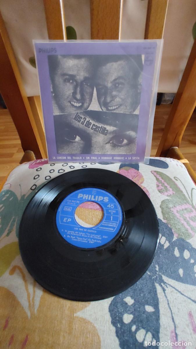 Discos de vinilo: LOS TRES DE CASTILLA-EP LA CANCION DEL TRABAJO +3