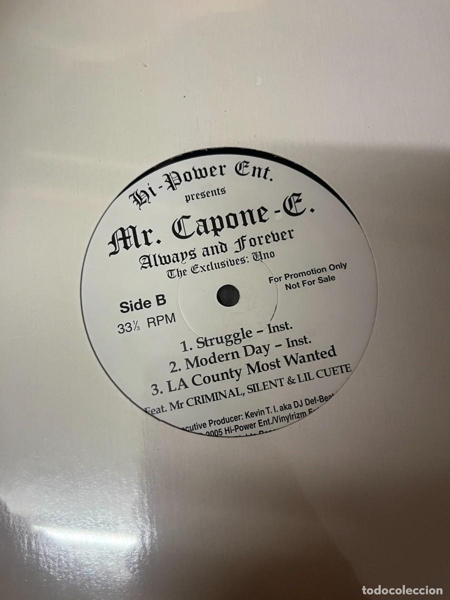 Discos de vinilo: Mr. Capone-E Always And Forever The Exclusives: Uno - Foto 2