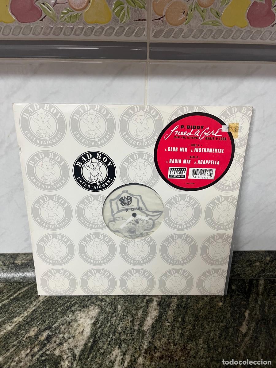 Discos de vinilo: P. Diddy Featuring Usher & Loon I Need A Girl (Part One)