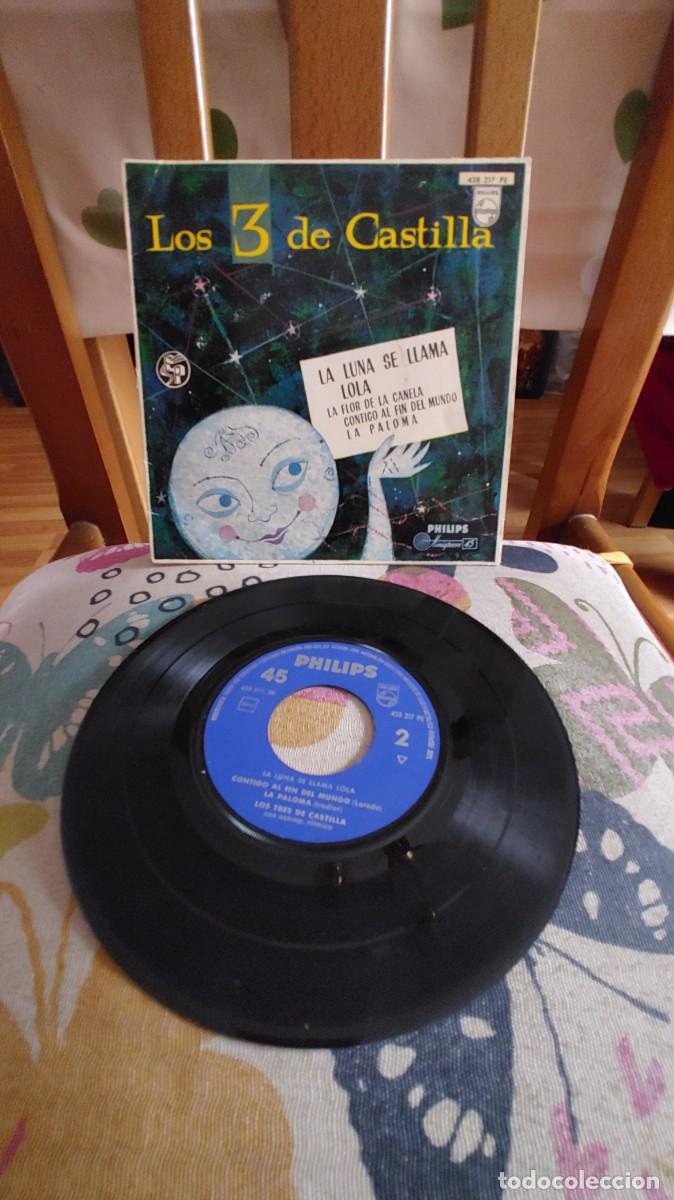 Discos de vinilo: LOS TRES DE CASTILLA-EP LA LUNA SE LLAMA LOLA +3