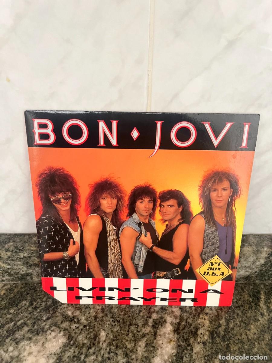 Discos de vinilo: Bon Jovi Livin' On A Prayer