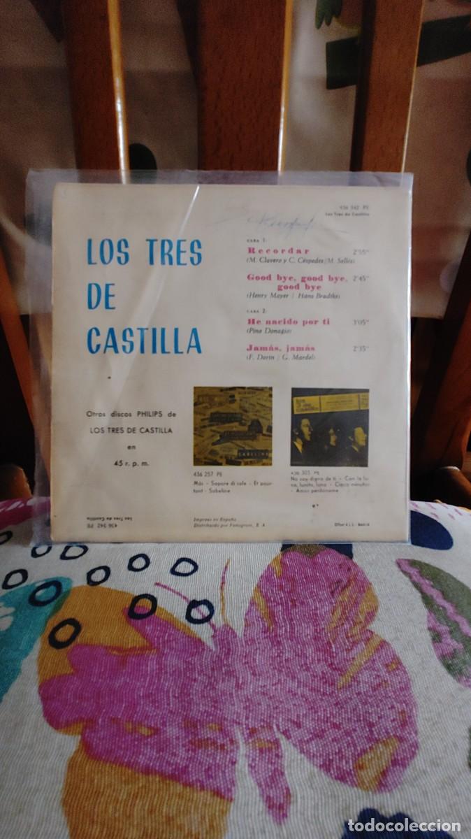 Discos de vinilo: LOS TRES DE CASTILLA-EP RECORDAR +3 - Foto 2