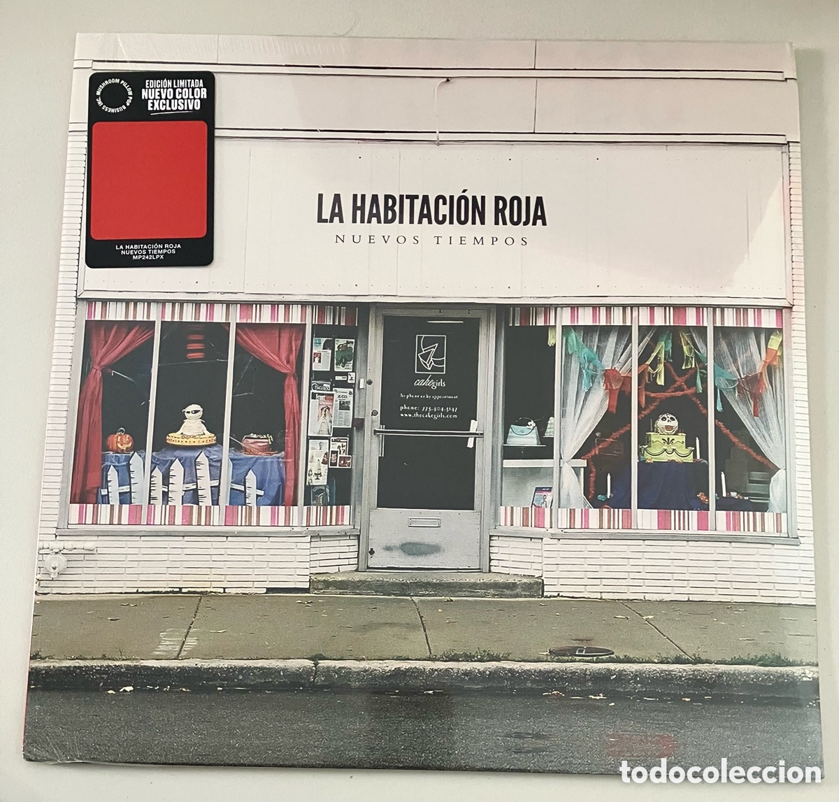 Discos de vinilo: LA HABITACI&Oacute;N ROJA - NUEVOS TIEMPOS (VINILO ROJO, DESCATALOGADO, NUEVO)