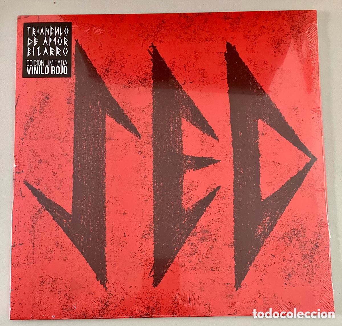 Discos de vinilo: TRI&Aacute;NGULO DE AMOR BIZARRO - SED (VINILO ROJO, DESCATALOGADO, NUEVO)