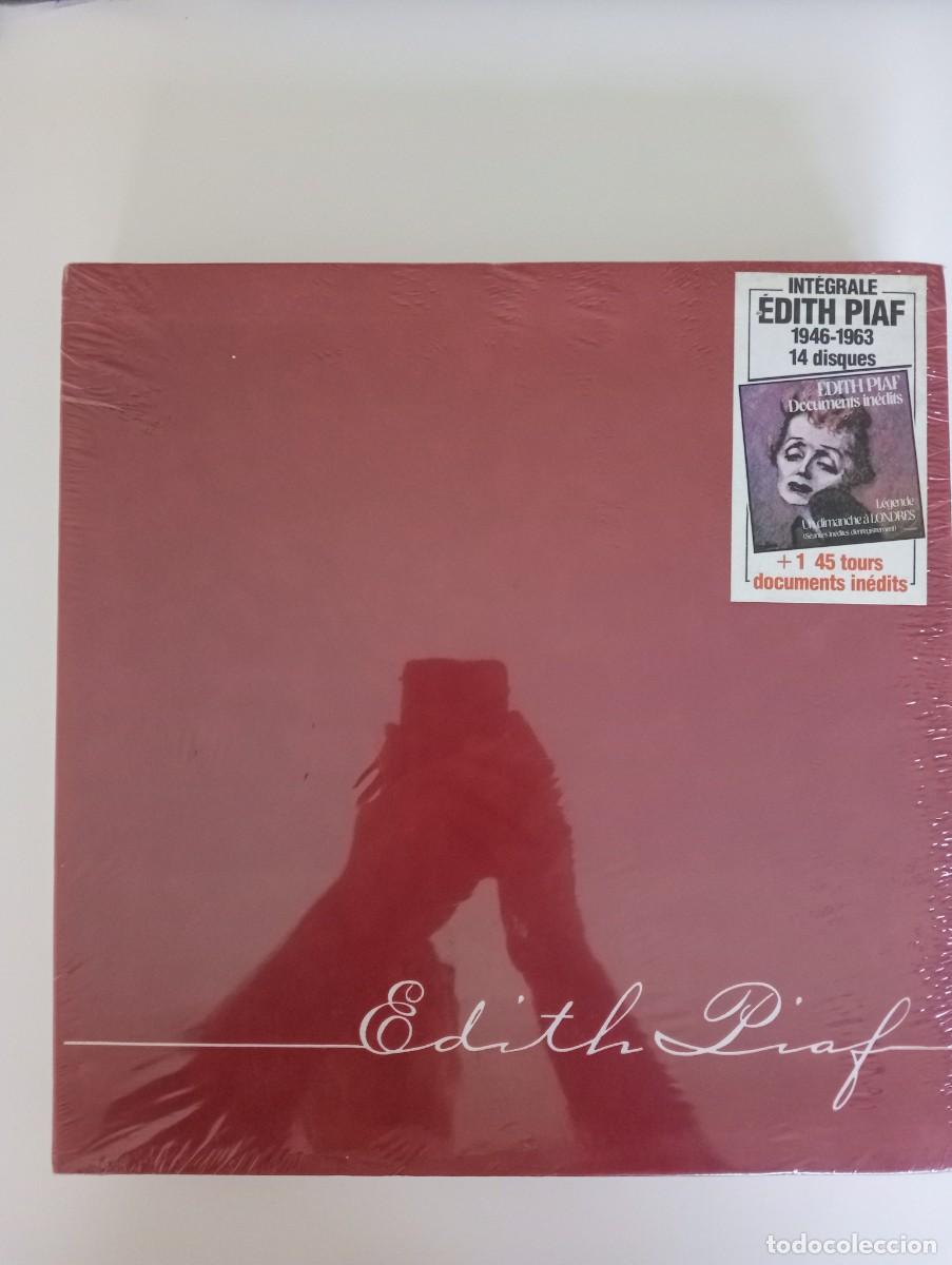 Discos de vinilo: Edith Piaf - L'int&eacute;grale De Ses Enregistrements 1946-1963 (14xLP, Comp, RE + Box) 1980
