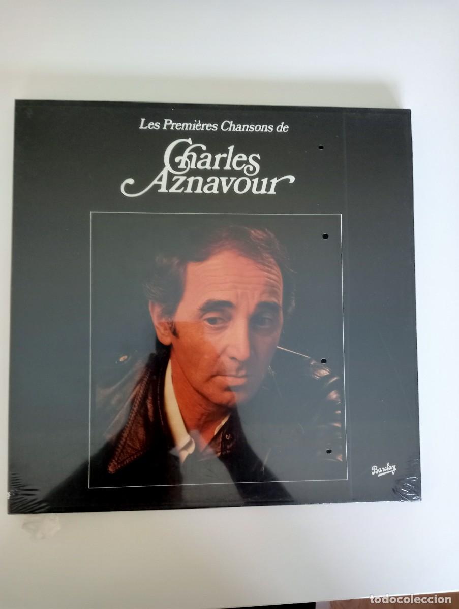 Discos de vinilo: Charles Aznavour - Les Premi&egrave;res Chansons de Charles Aznavour (3xLP, Album, Mono, Box)