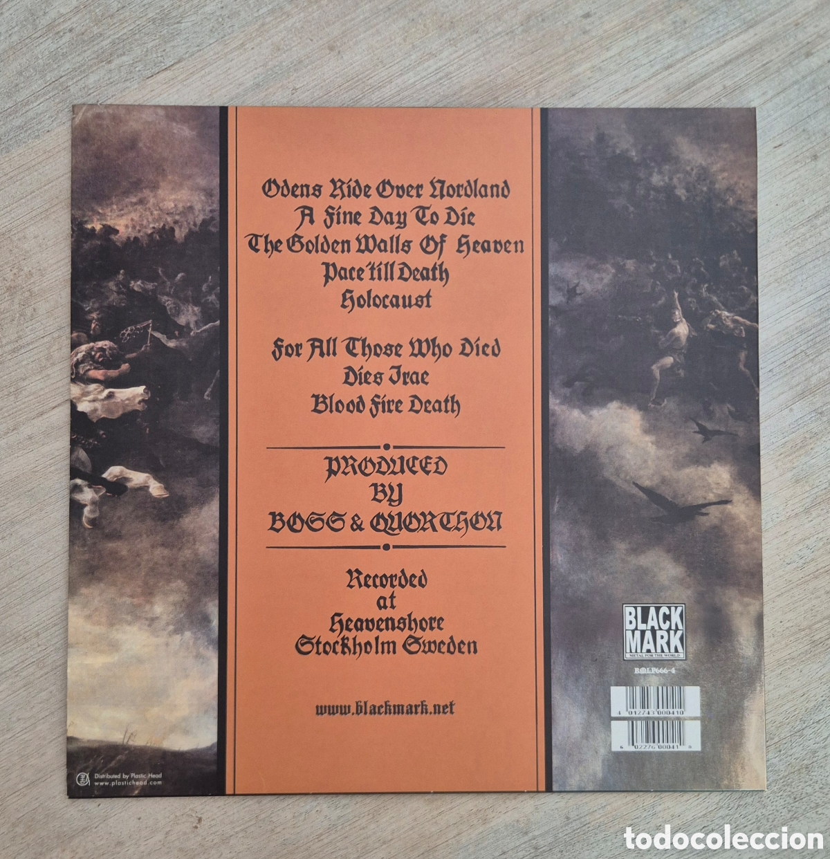 Discos de vinilo: Bathory - Blood, Fire, Death - Foto 2