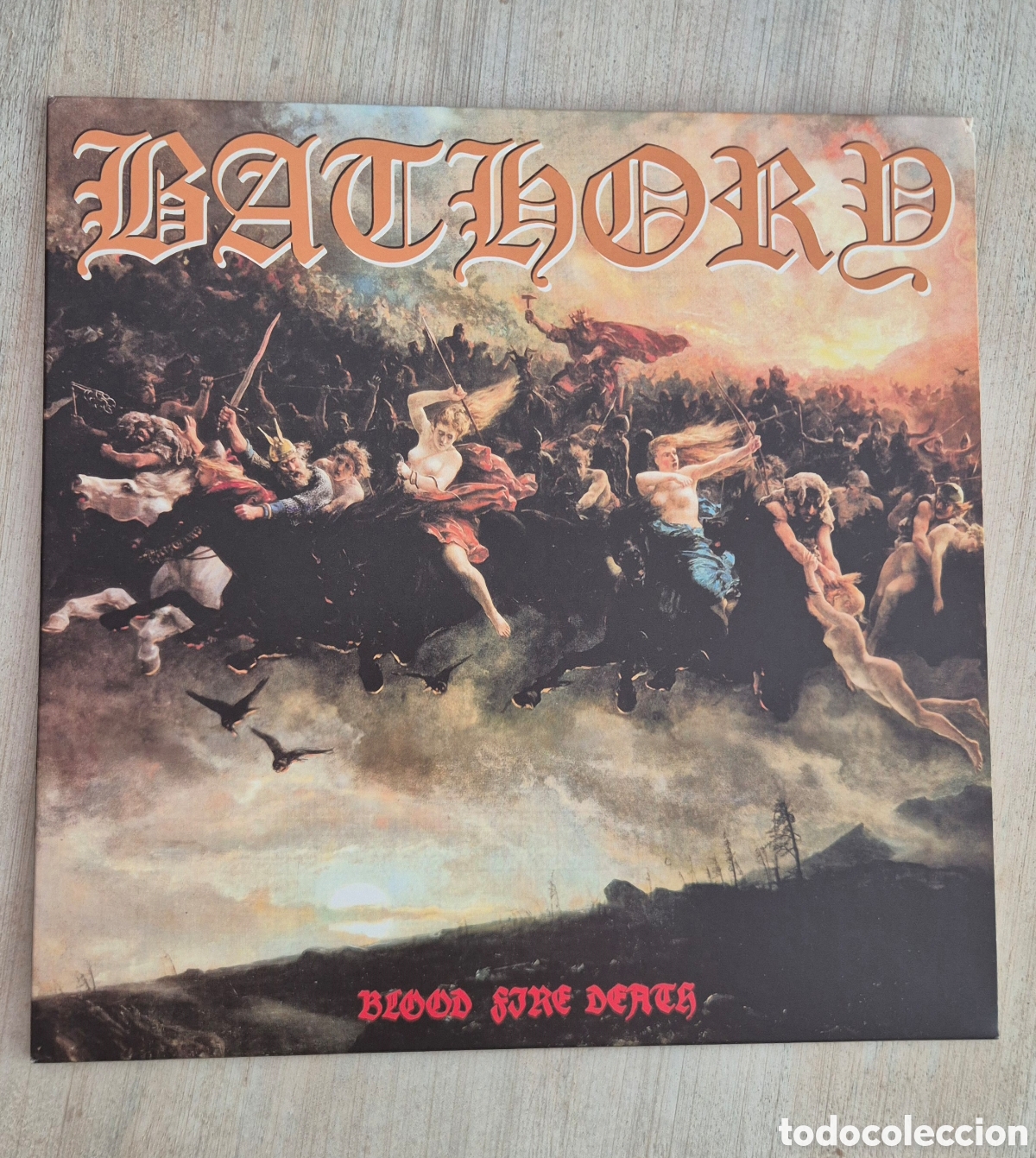 Discos de vinilo: Bathory - Blood, Fire, Death