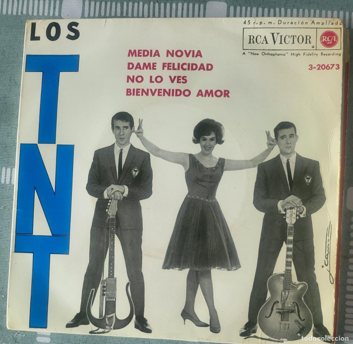 Discos de vinilo: Los TNT Ep sello RCA Victor editado en Espa&ntilde;a a&ntilde;o 1963...