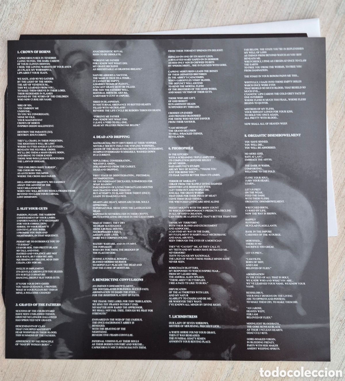 Discos de vinilo: Cryptosy - None So Vile - Foto 4
