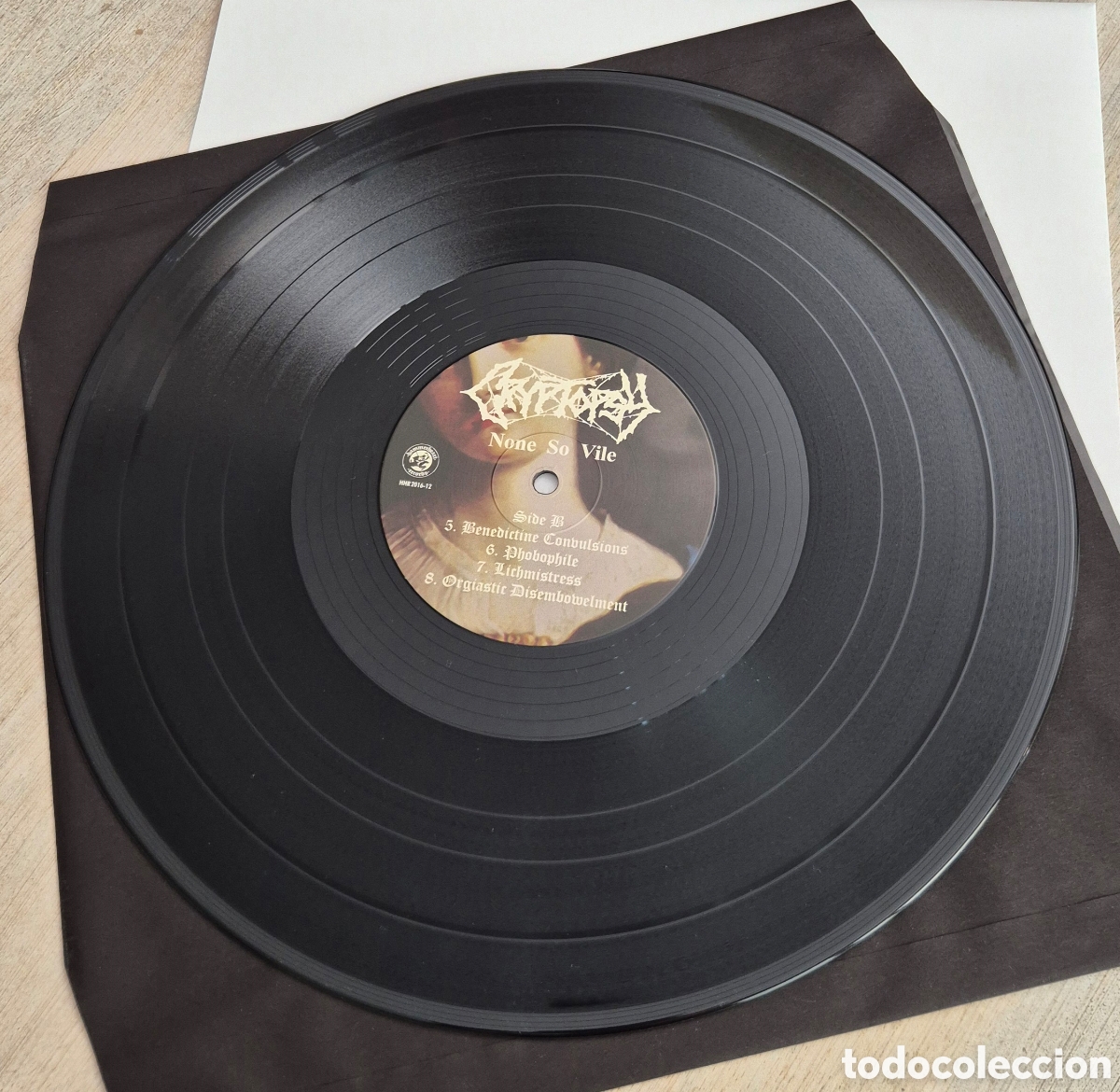 Discos de vinilo: Cryptosy - None So Vile - Foto 6