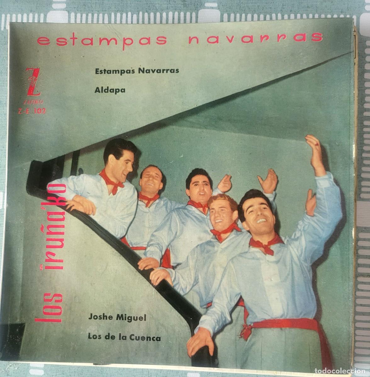 Discos de vinilo: Los Iru&ntilde;a'ko Ep sello Zafiro editado en Espa&ntilde;a a&ntilde;o 1959...