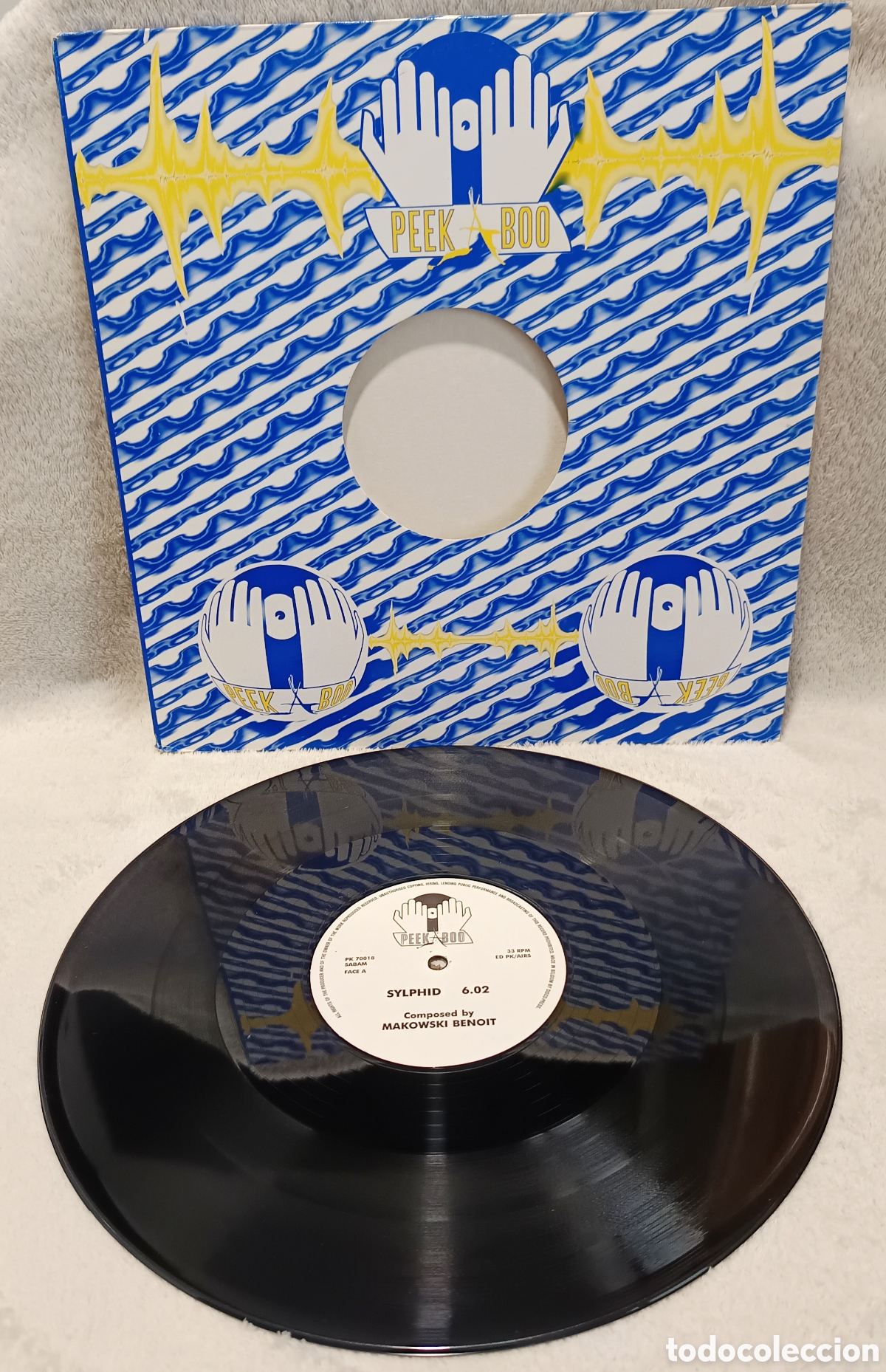 Discos de vinilo: Makowski Benoit &ndash; Sylphid / Hybrid 12&rdquo; Peek-A-Boo PK 70018 Techno 1995 NM/EX