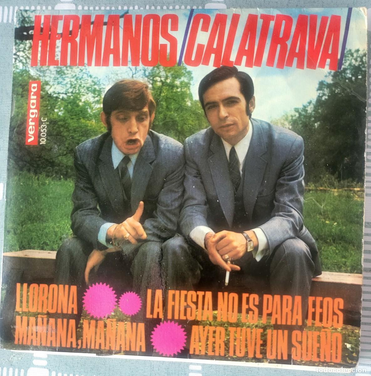 Discos de vinilo: Hermanos Calatrava Ep sello Vergara editado en Espa&ntilde;a a&ntilde;o 1968...