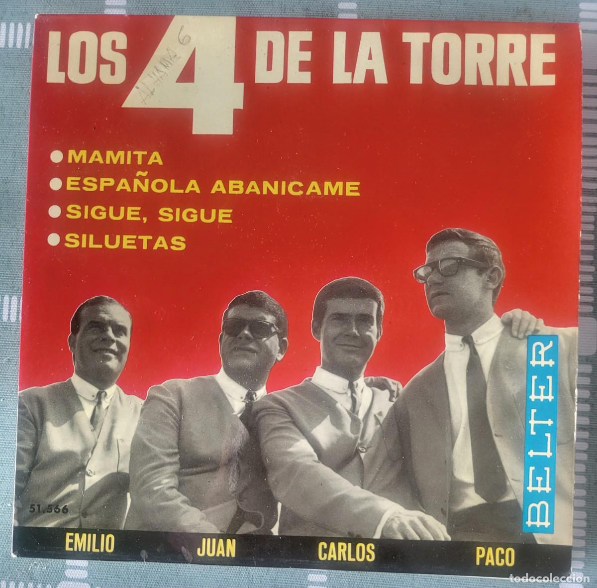 Discos de vinilo: Los 4 de la Torre Ep sello Belter editado en Espa&ntilde;a a&ntilde;o 1965...