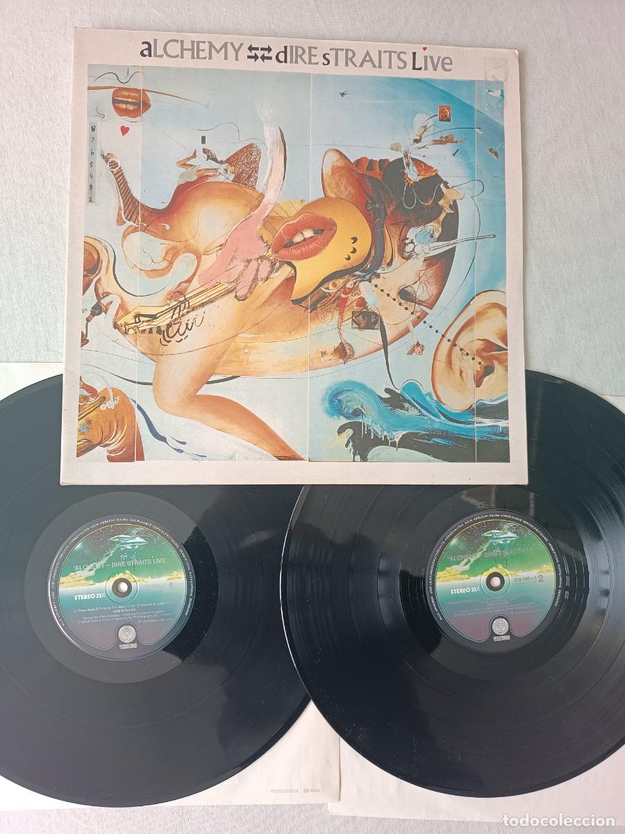 Discos de vinilo: DIRE STRAITS ALCHEMY LIVE 2 LP 1984 WEST GERMANY