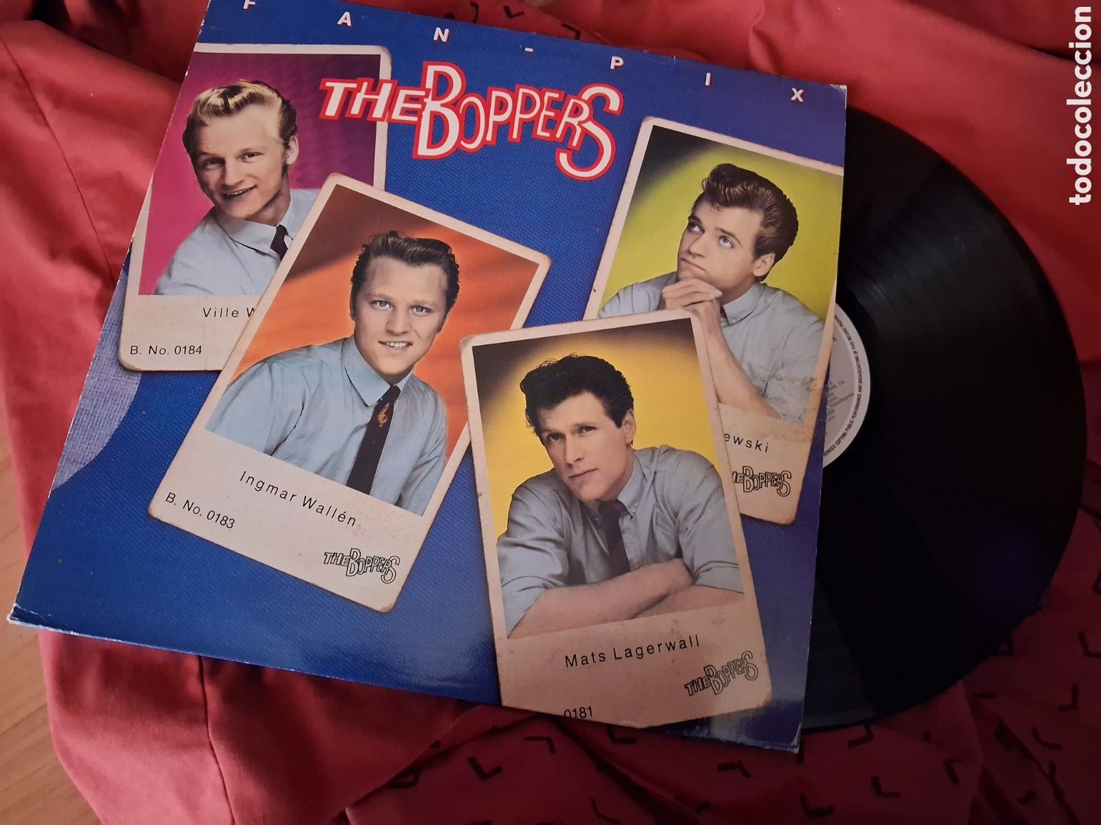 Discos de vinilo: THE BOPPERS LP FAN-PIX 1980SOUND OF SCANDINAVIA